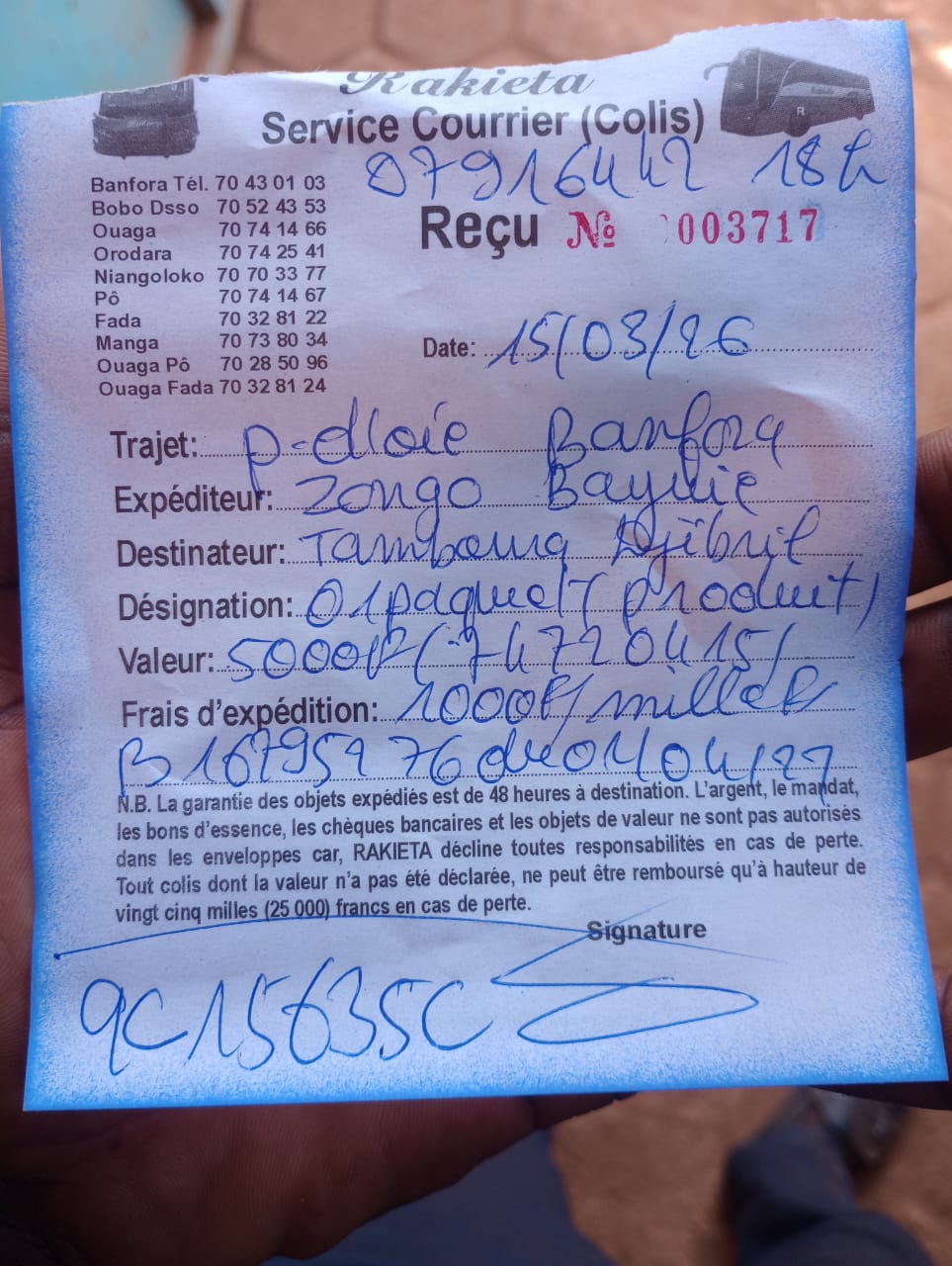 Reçu Rakieta